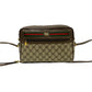 GUCCI Shoulder Bag leather Brown Sherry line