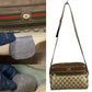 GUCCI Shoulder Bag leather Brown Sherry line