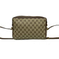 GUCCI Shoulder Bag leather Brown Sherry line