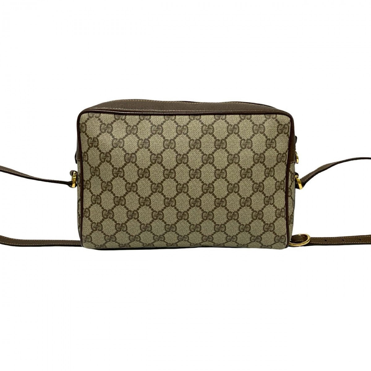 GUCCI Shoulder Bag leather Brown Sherry line