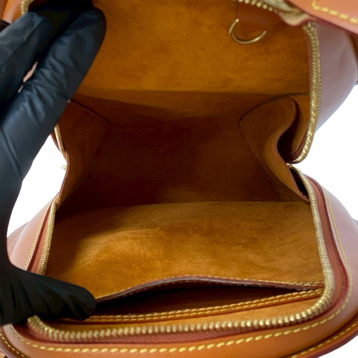 LOUIS VUITTON Backpack M52233 Epi Leather Brown Epi Mabillon