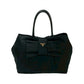 PRADA Handbag leather black