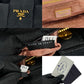 PRADA Handbag leather black