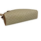 GUCCI Shoulder Bag Leather, PVC Brown Micro GG logo Women Used Authentic