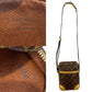 LOUIS VUITTON Shoulder Bag M45266 Leather, PVC Brown Monogram Danube mens(Unisex) Used Authentic