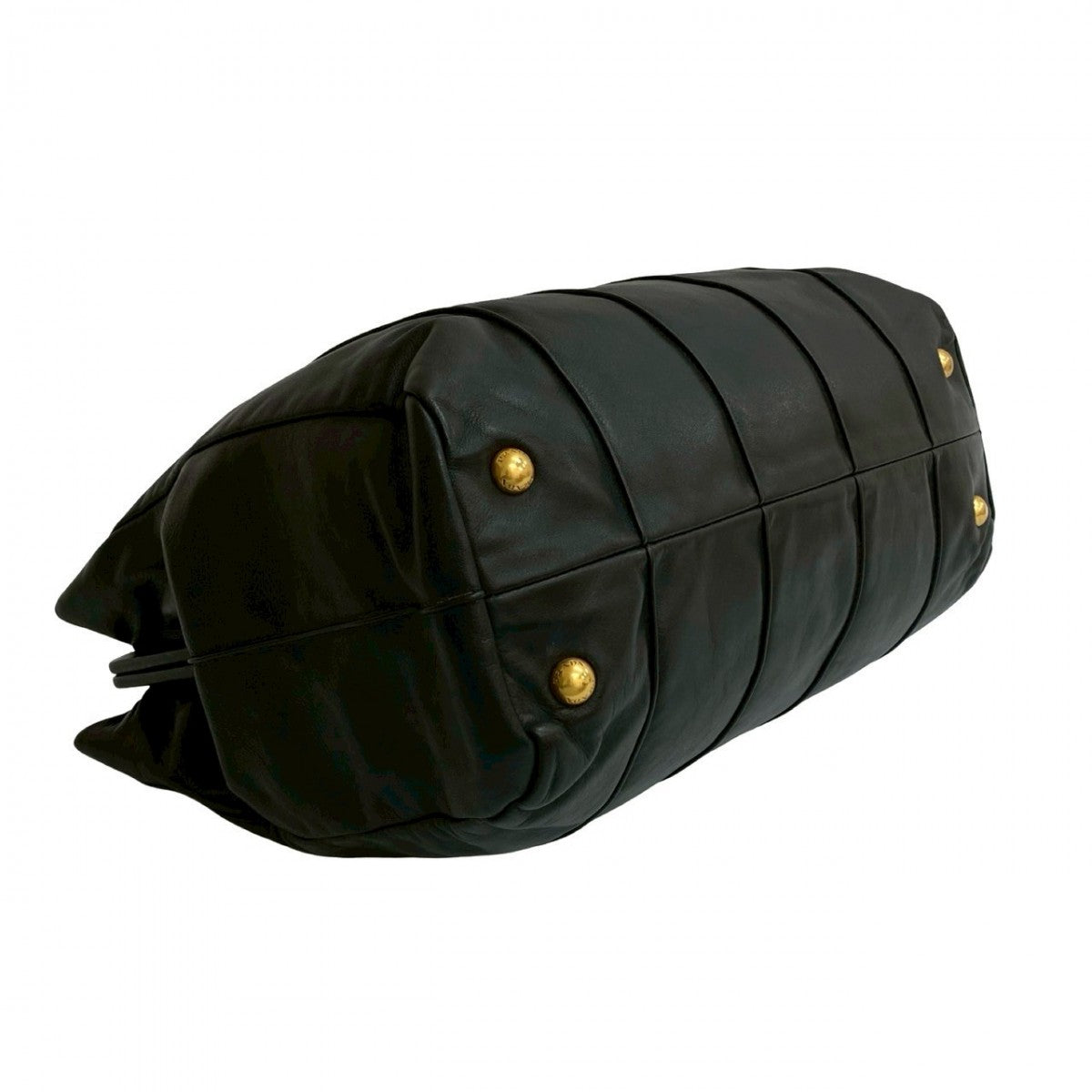 PRADA Handbag leather black