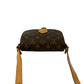 LOUIS VUITTON Shoulder Bag leather Brown Monogram Cartouchiere Mini