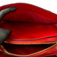 LOUIS VUITTON Handbag leather Red Epi Ponneuf