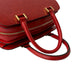 LOUIS VUITTON Handbag leather Red Epi Ponneuf