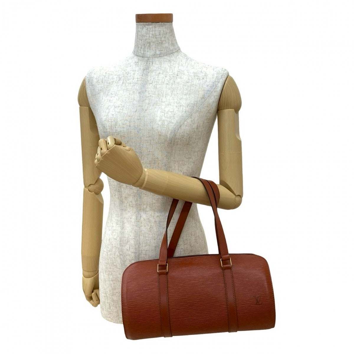 LOUIS VUITTON Handbag M52223 leather Brown Epi Suflo