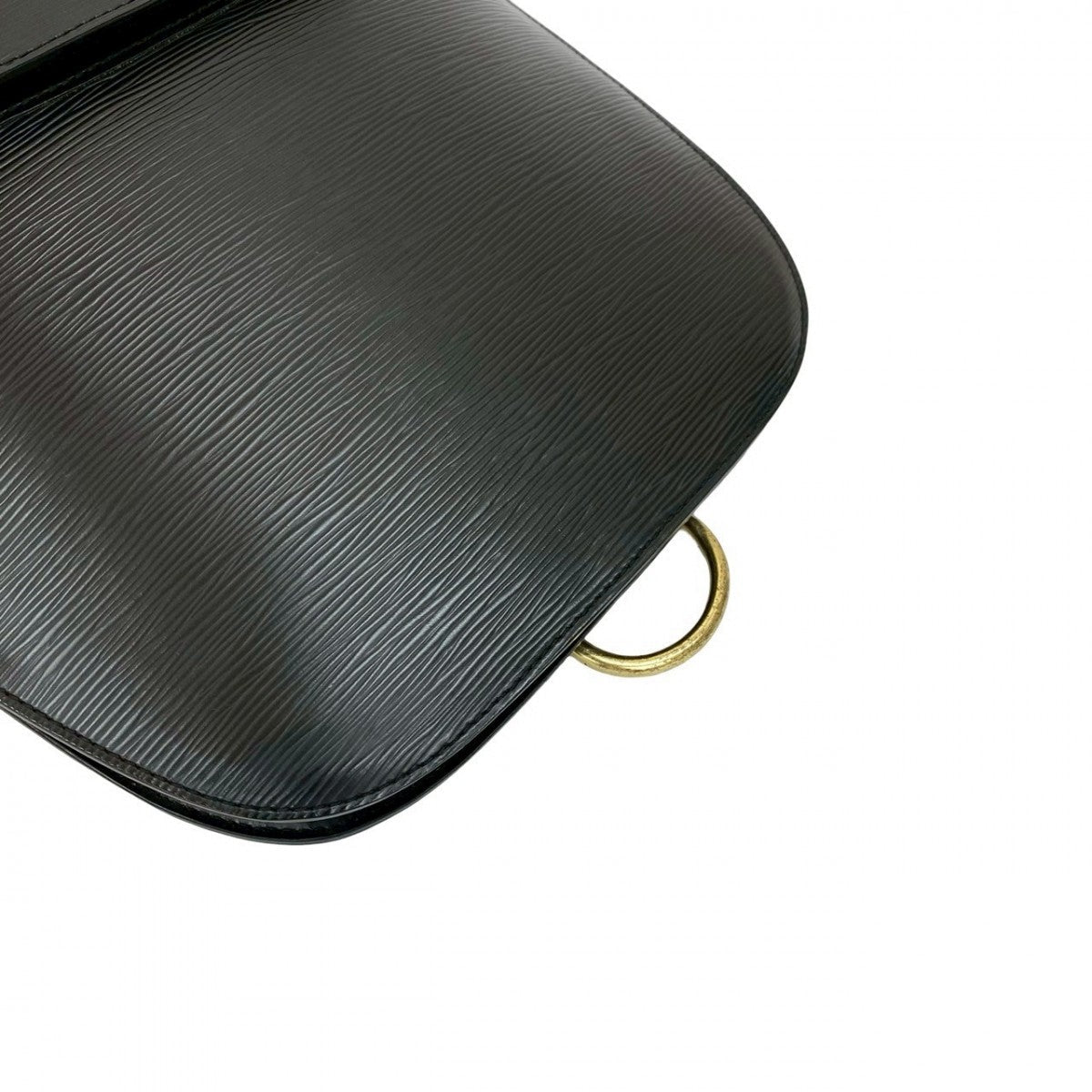 LOUIS VUITTON Backpack leather black Epi Coblanc