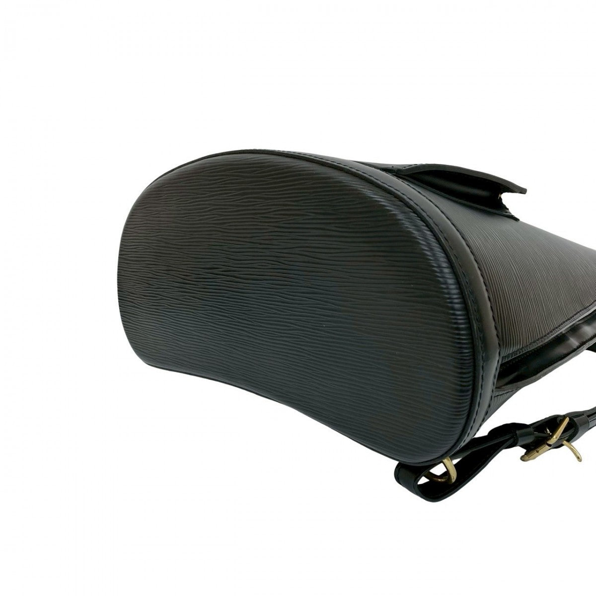 LOUIS VUITTON Backpack leather black Epi Coblanc