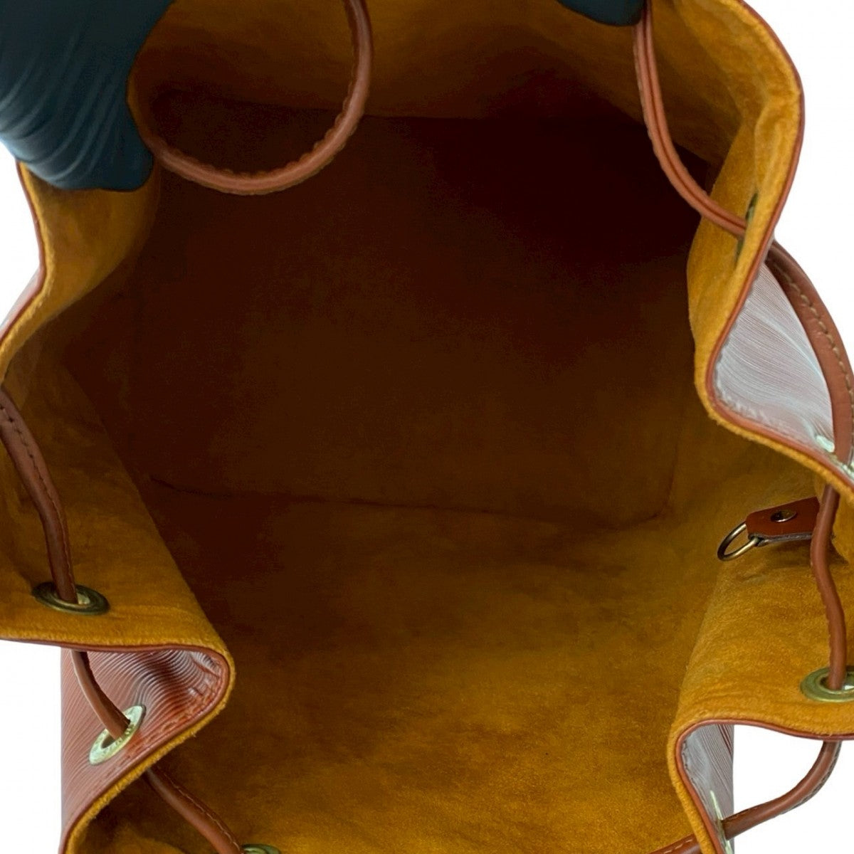 LOUIS VUITTON Shoulder Bag Epi Leather Brown Epi Petit Noe