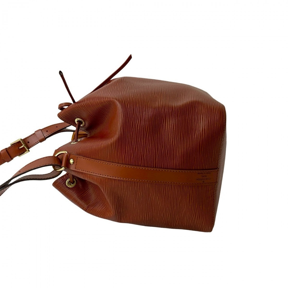 LOUIS VUITTON Shoulder Bag Epi Leather Brown Epi Petit Noe