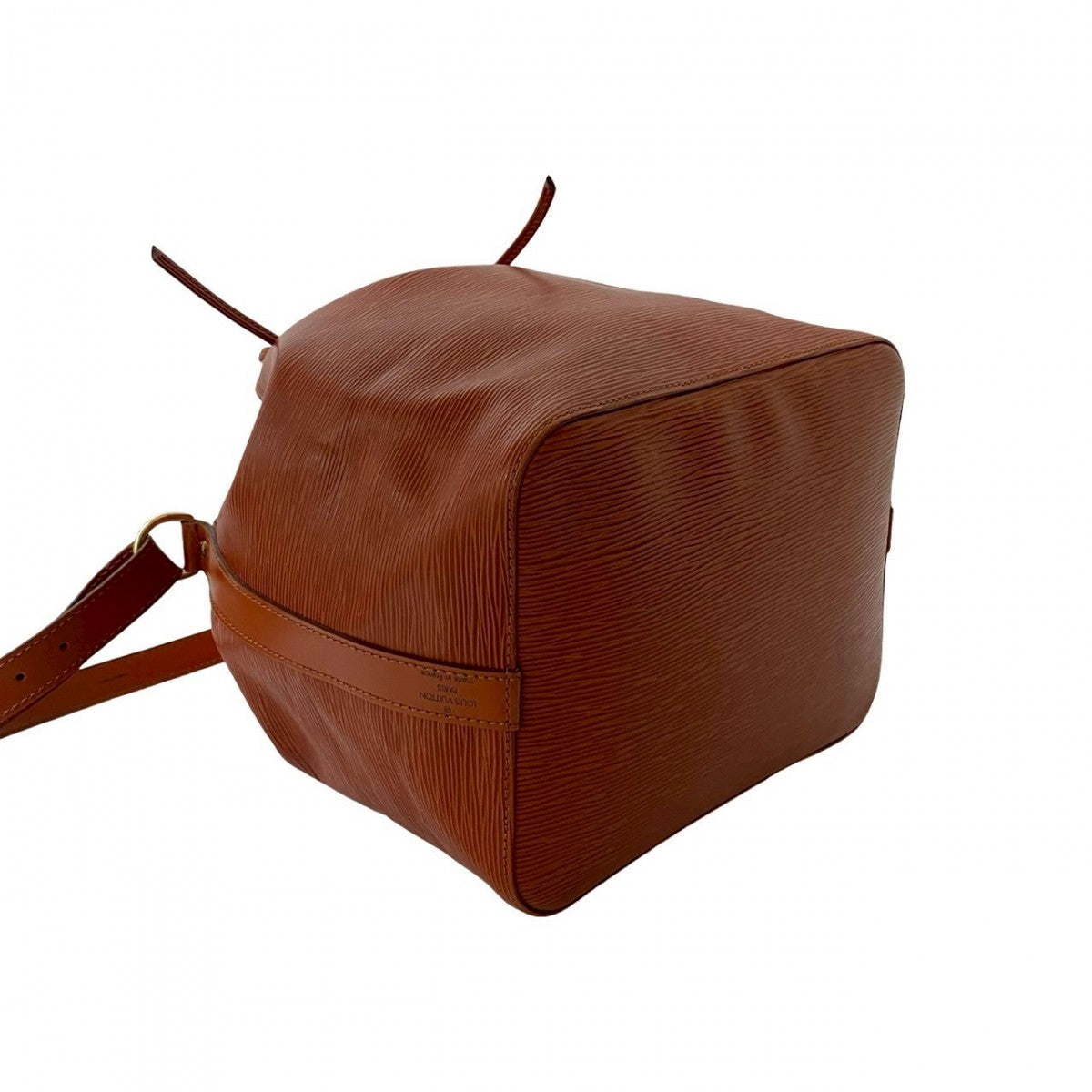 LOUIS VUITTON Shoulder Bag Epi Leather Brown Epi Petit Noe