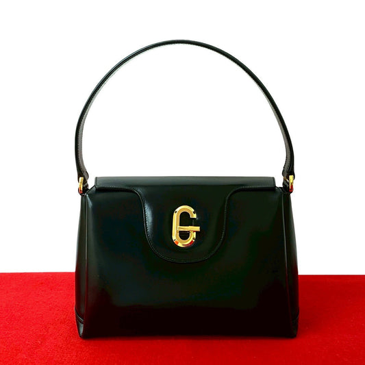 GUCCI Handbag Calfskin black