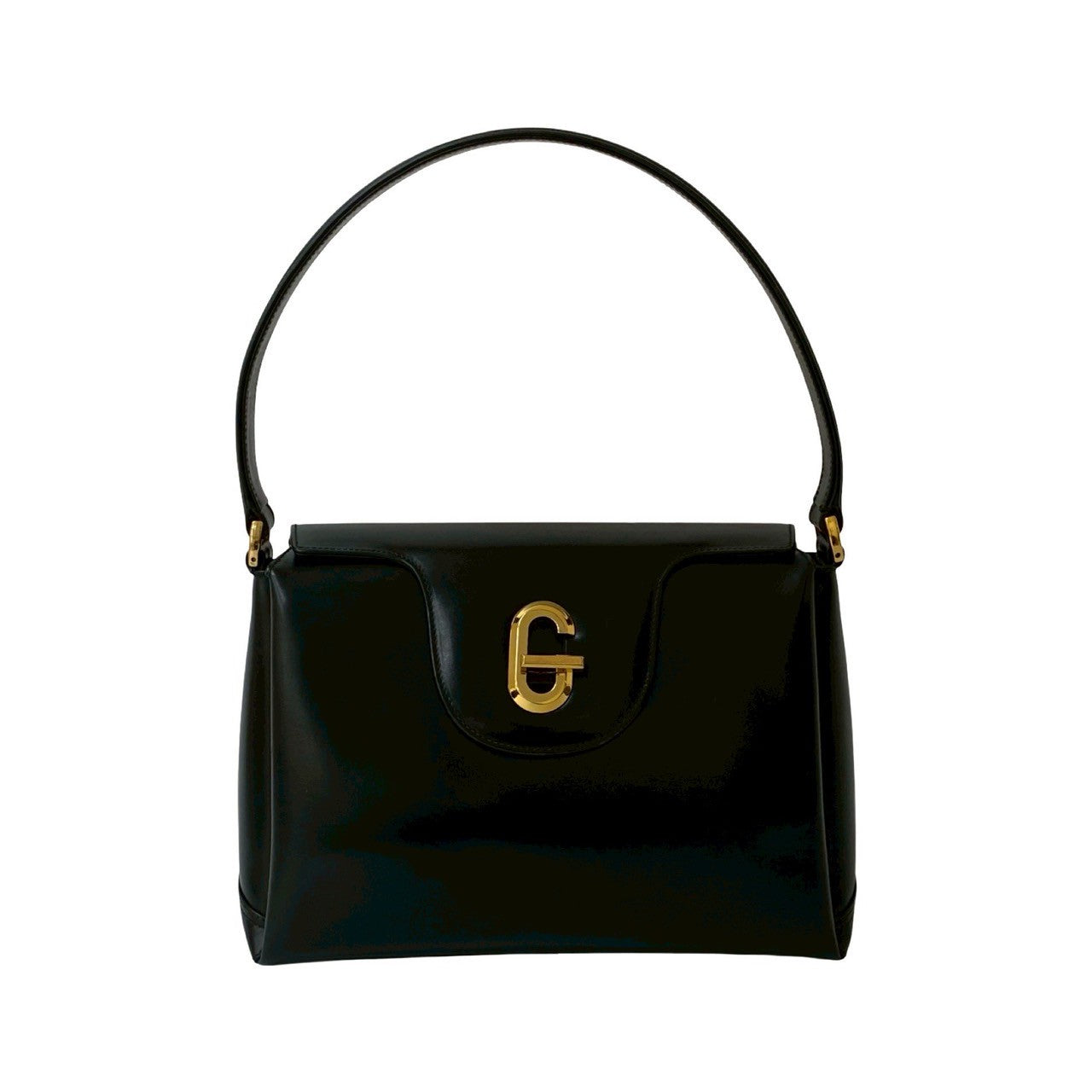 GUCCI Handbag Calfskin black
