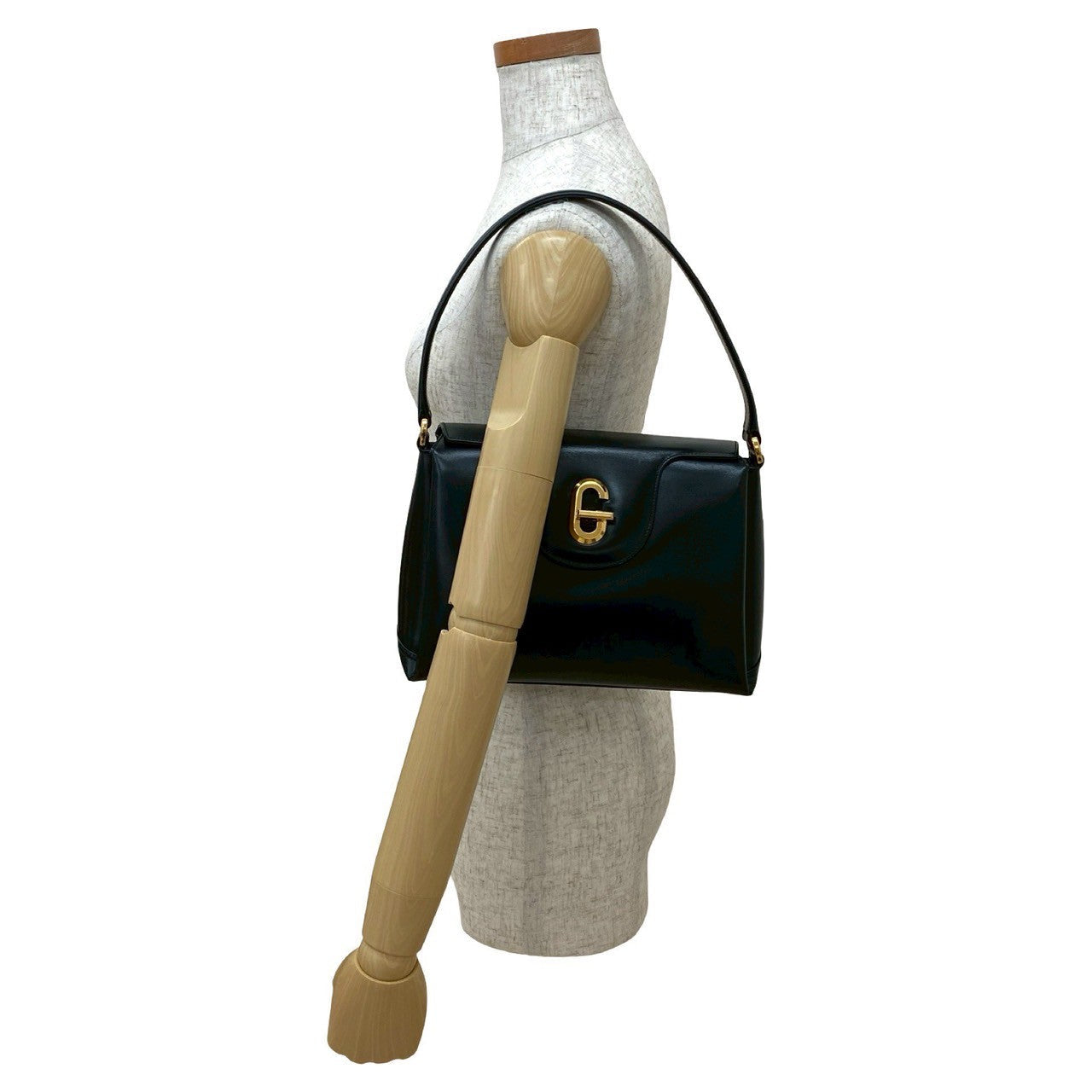 GUCCI Handbag Calfskin black