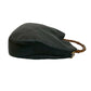 GUCCI Shoulder Bag leather black Bamboo Women Used Authentic