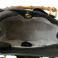GUCCI Shoulder Bag leather black Bamboo
