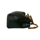 GUCCI Shoulder Bag leather black Bamboo