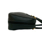 GUCCI Handbag leather black GG logo Women Used Authentic