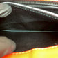 PRADA Shoulder Bag leather Red logo Metal Women Used Authentic