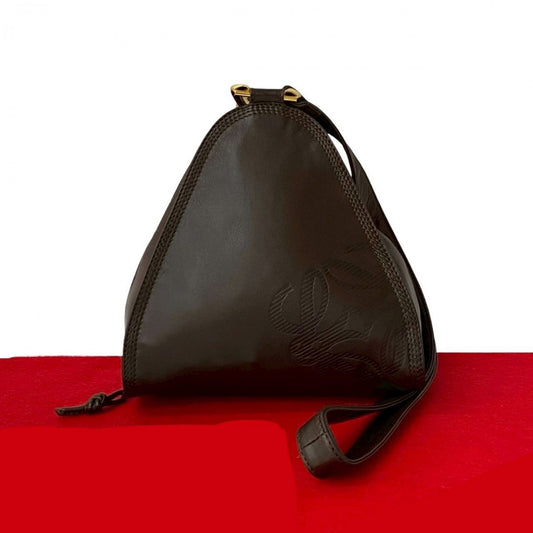 LOEWE Shoulder Bag leather Brown