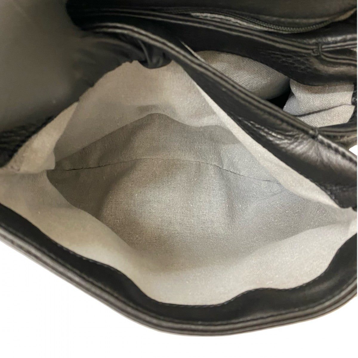 GUCCI Shoulder Bag leather black