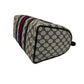 GUCCI Handbag leather Navy Sherry line