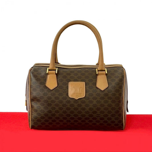 CELINE Handbag leather Brown