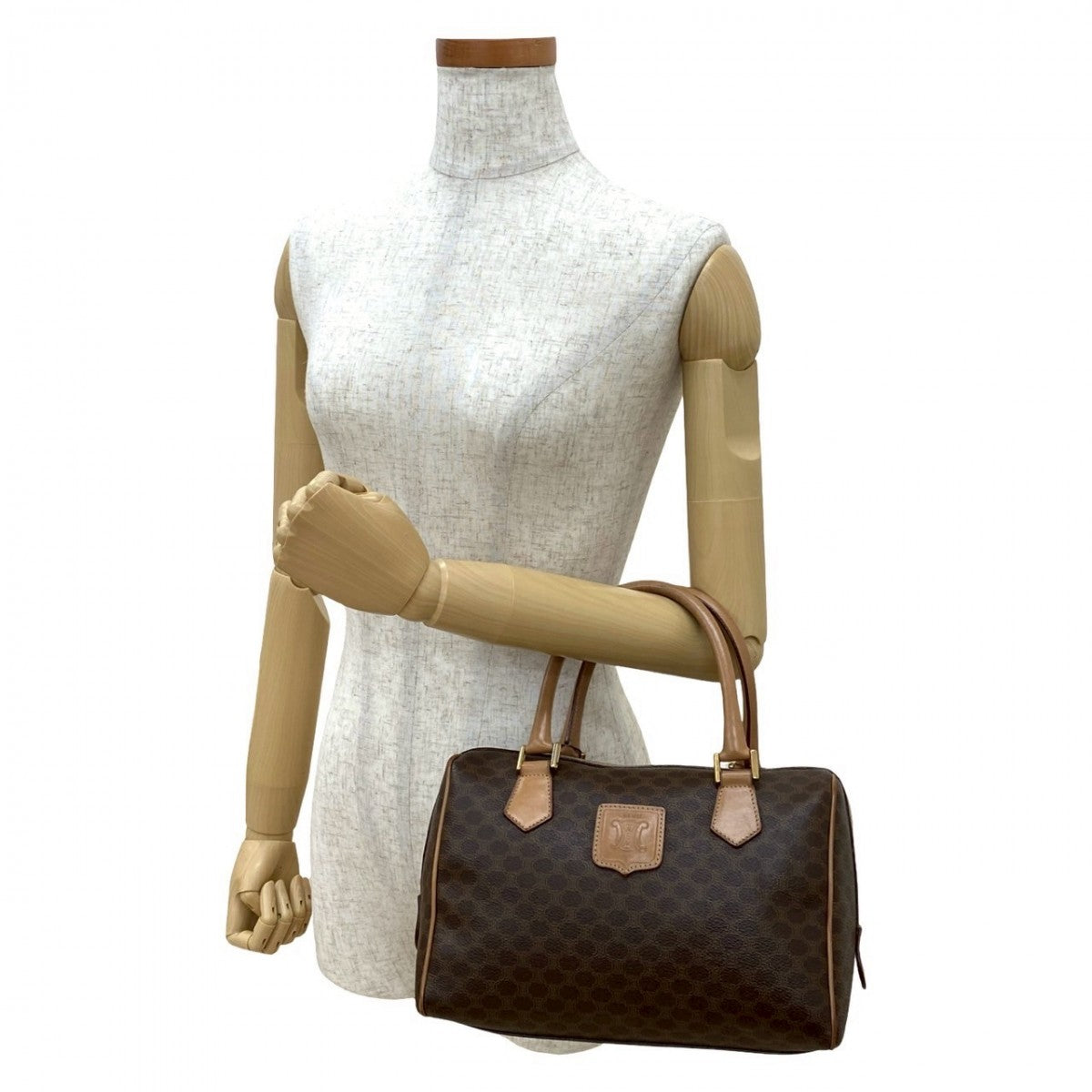 CELINE Handbag leather Brown