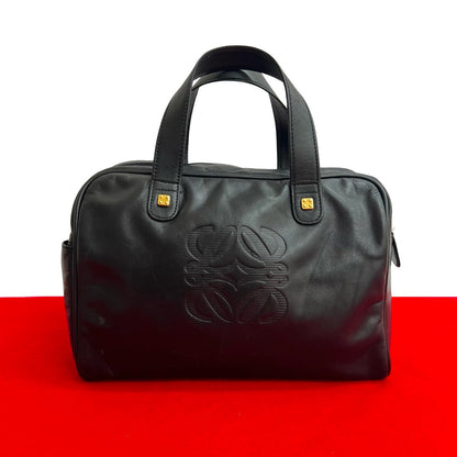 LOEWE Handbag leather black Amazona 28
