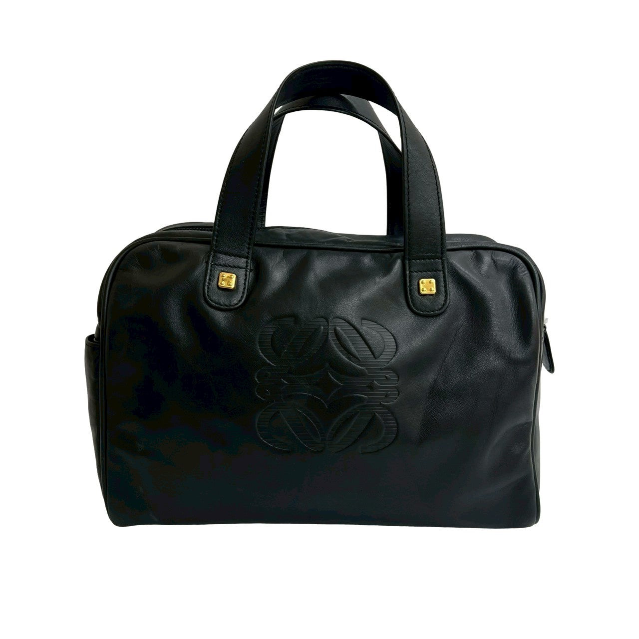 LOEWE Handbag leather black Amazona 28