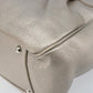 Salvatore Ferragamo Hand Bag Leather Silver