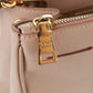 PRADA Two Way Hand Bag Saffiano Leather Pink Gold