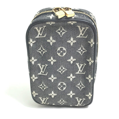 LOUIS VUITTON Pouch M92066 Monogram mini canvas Gray type Monogram mini us digital unisex(Unisex) Used Authentic