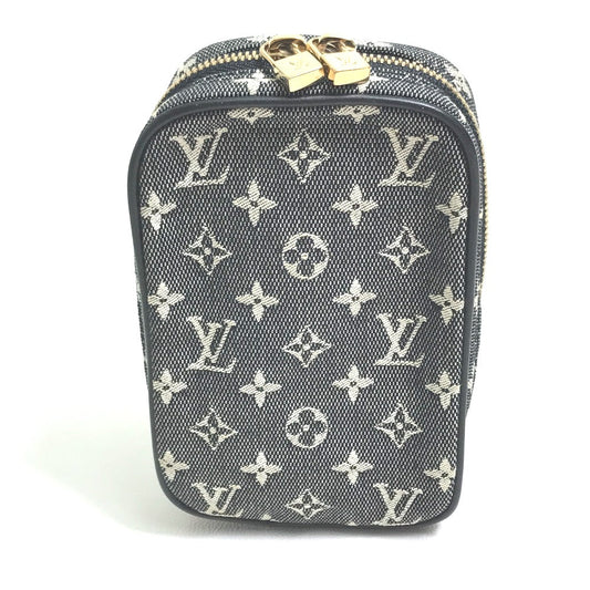 LOUIS VUITTON Pouch M92066 Monogram mini canvas Gray type Monogram mini us digital unisex(Unisex) Used Authentic
