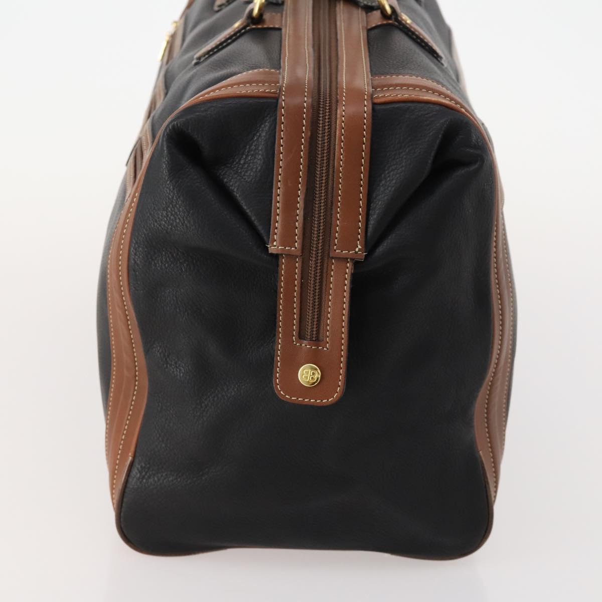 BALENCIAGA Boston Bag Leather Black Gold