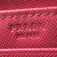 PRADA SAFFIANO ROUND ZIP WALLET