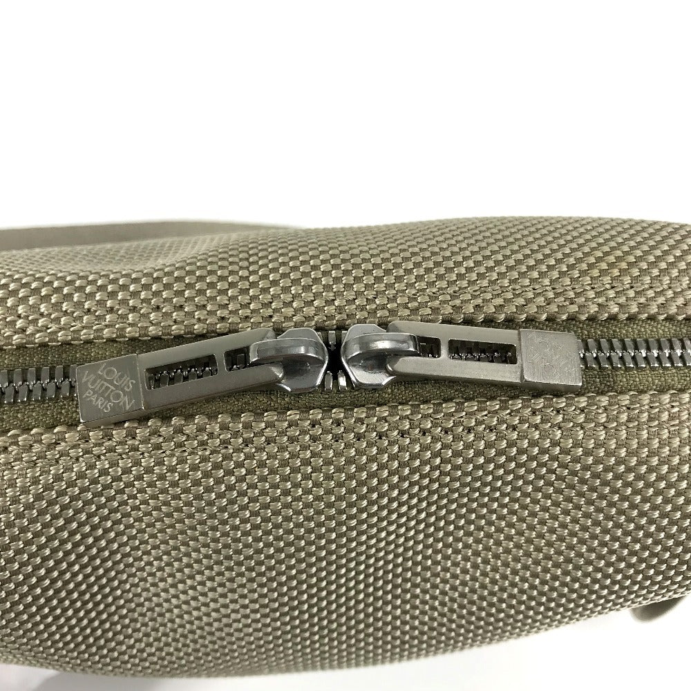 LOUIS VUITTON Shoulder Bag M93041 Damier Jean Canvas gray Monogram Geant Sitadan unisex(Unisex) Used Authentic