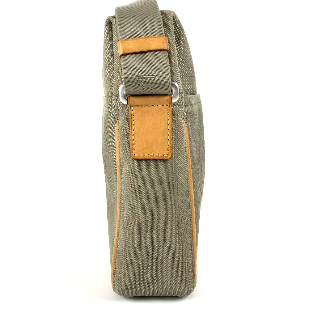 LOUIS VUITTON Shoulder Bag M93041 Damier Jean Canvas gray Monogram Geant Sitadan unisex(Unisex) Used Authentic