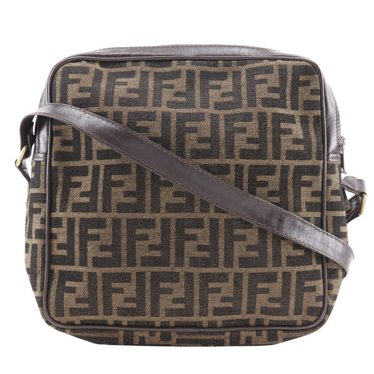 FENDI Shoulder Bag Nylon canvas Brown
Zucca Women Used
Authentic