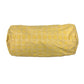 CHANEL Shoulder Bag Nylon jacquard yellow New travel line Cylindrical Women Used Authentic