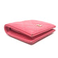 CHANEL Folded wallet AP3178 Caviar skin pink Matrasse Small flap wallet