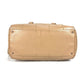 CHANEL Shoulder Bag Caviar skin beige Chocolate bar Women Used Authentic