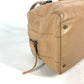 CHANEL Shoulder Bag Caviar skin beige Chocolate bar Women Used Authentic