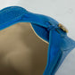 CHANEL Pouch Caviar skin blue Multi pouch CC COCO Mark Women Used Authentic