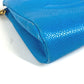 CHANEL Pouch Caviar skin blue Multi pouch CC COCO Mark Women Used Authentic