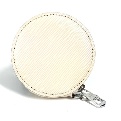 LOUIS VUITTON Coin case Epi Leather white Epi accessories Women(Unisex) Used Authentic